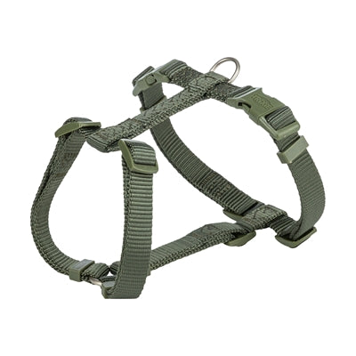 Trixie Dog Harness Premium H-H y Olive Green