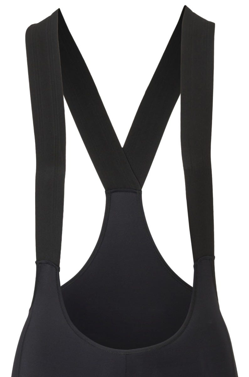 Pantaloncini con bretelle ultra corti da performance da donna