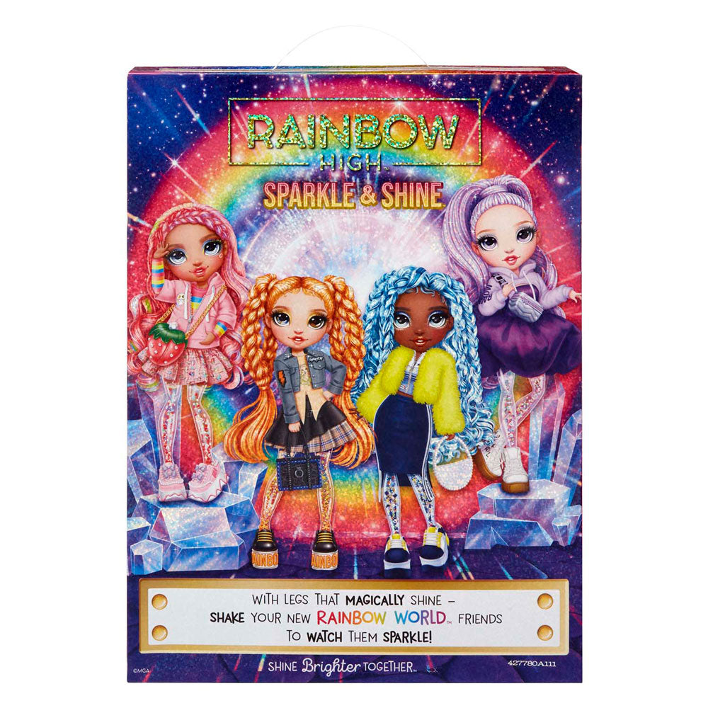 MGA Entertainment Rainbow High Sparkle Shine Fashion Pop Rosetta
