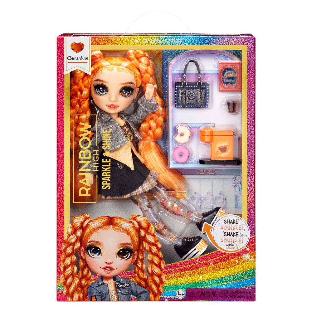 Rainbow High Rainbow Highparkle y Shine Fashion Modepop Clementine
