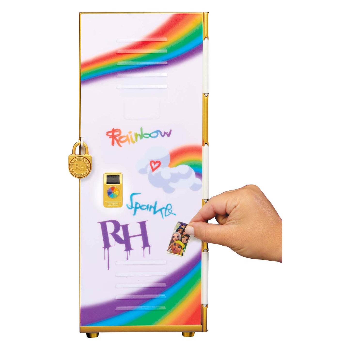 MGA Entertainment Rainbow High Safe Play set con accesorios
