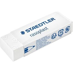 Gomma staedtler raso plast 526 b20 plastica bianca