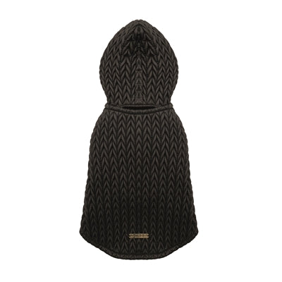 Croci Dog Chaqueta Posh Forrada Negro