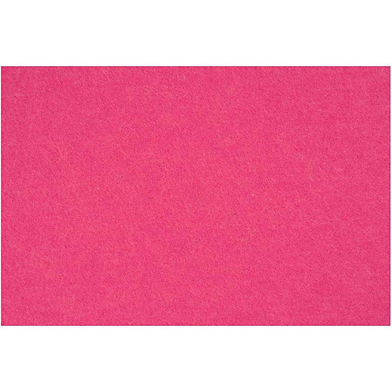 Fieltro hobby Creativ company, hoja 42x60 cm, grosor 3 mm, rosa, 1 hoja