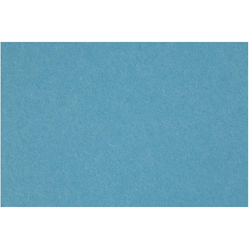 Feltro hobby Creative Company, foglio 42x60 cm, spessore 3 mm, turchese, 1 foglio