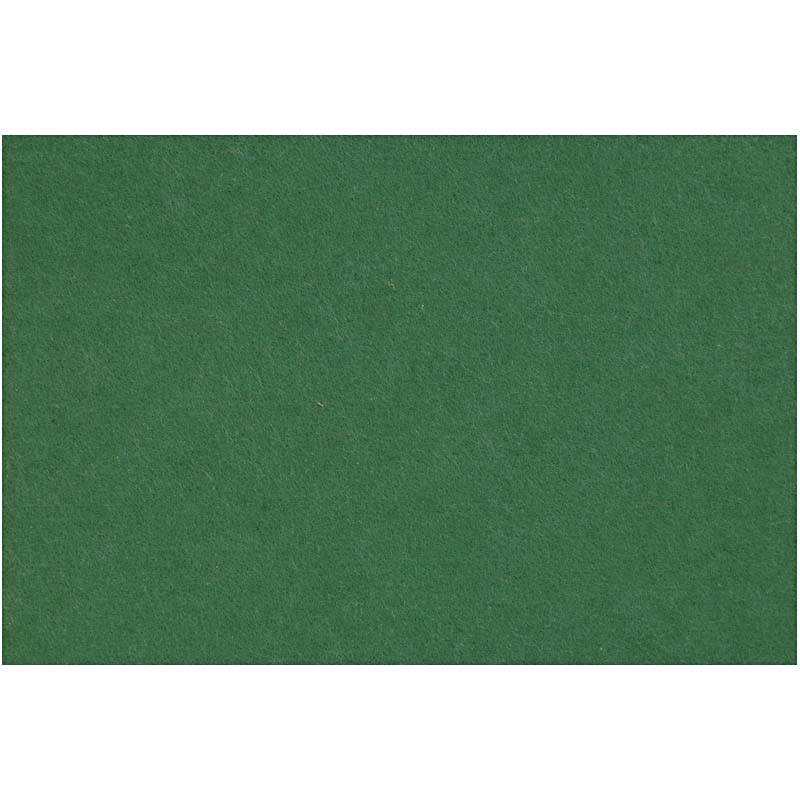Feltro hobby Creative Company, foglio 42x60 cm, spessore 3 mm, verde scuro, 1 foglio