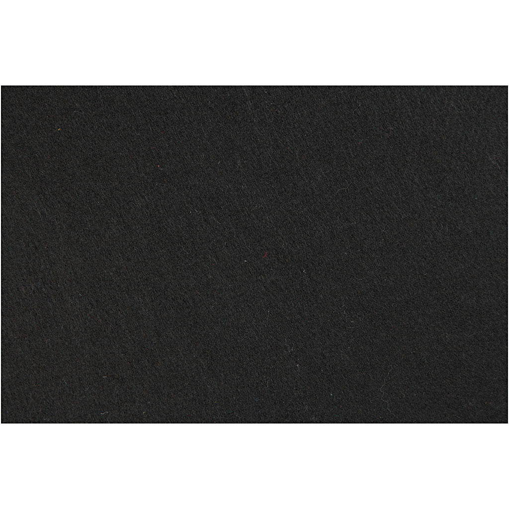 Feltro hobby Creative Company, foglio 42x60 cm, spessore 3 mm, nero, 1 foglio