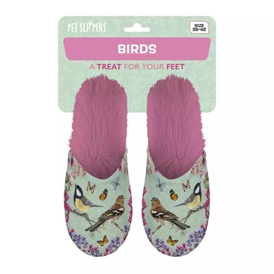 Slippel Garden Birds Rosa verde