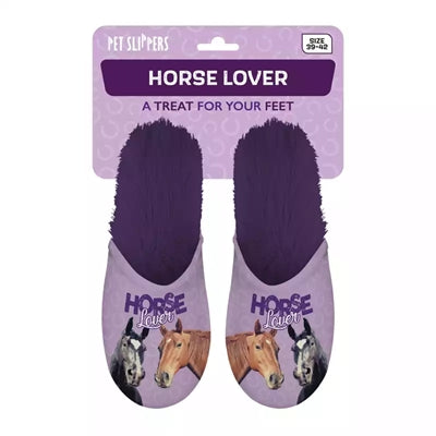 Slippel Horse Lover púrpura