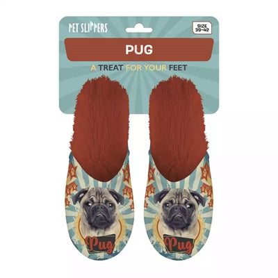 Slippel pug pug naranja