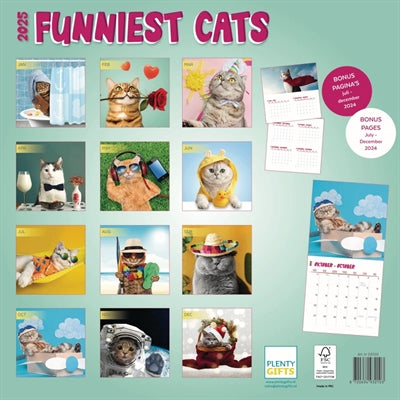 Calendario Cats más divertidos 2025