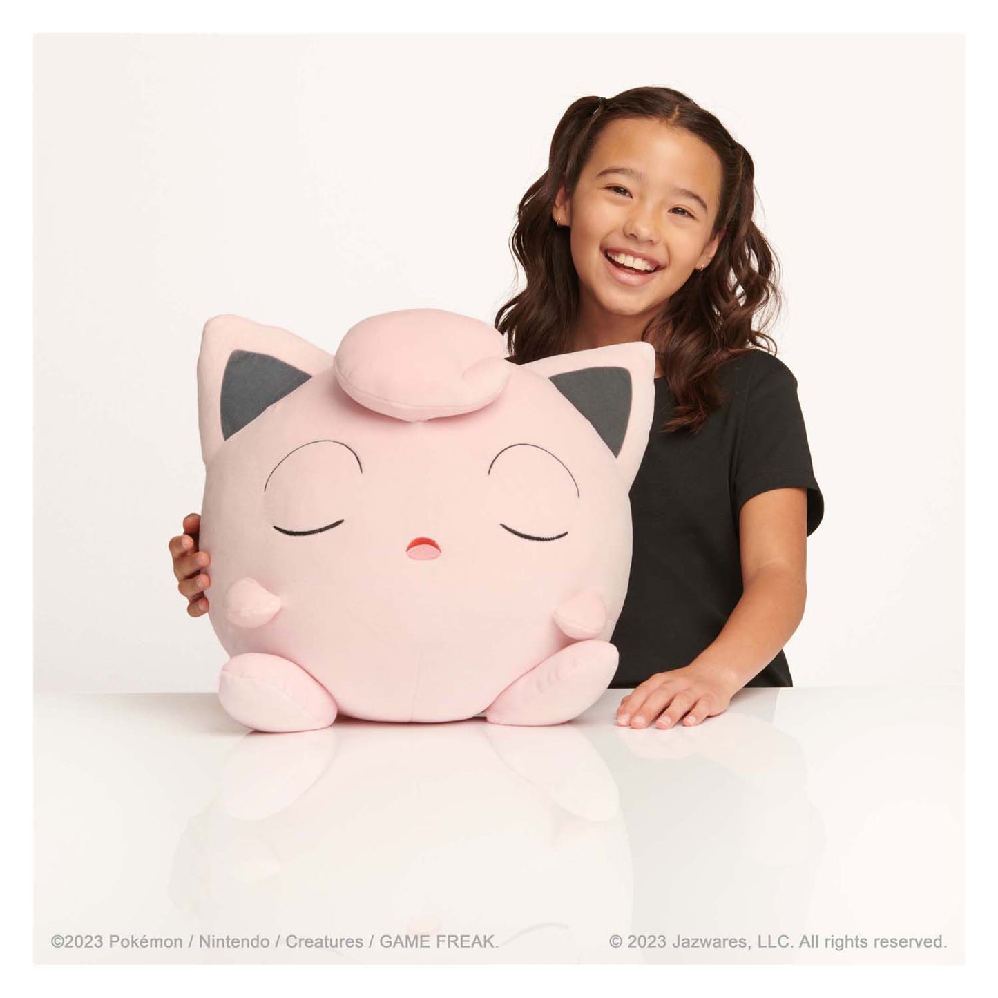 Jazwares peluche pokémon durmiendo peluche jigglypuff, 45cm