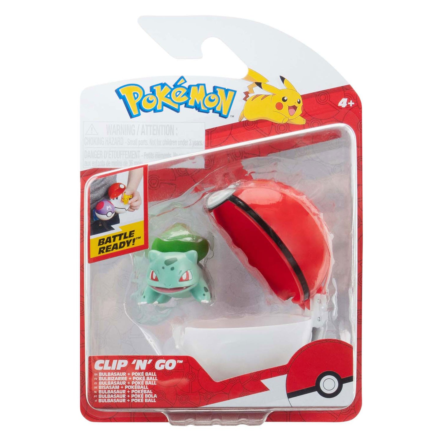 Pokémon clip 'n' go bulbasar
