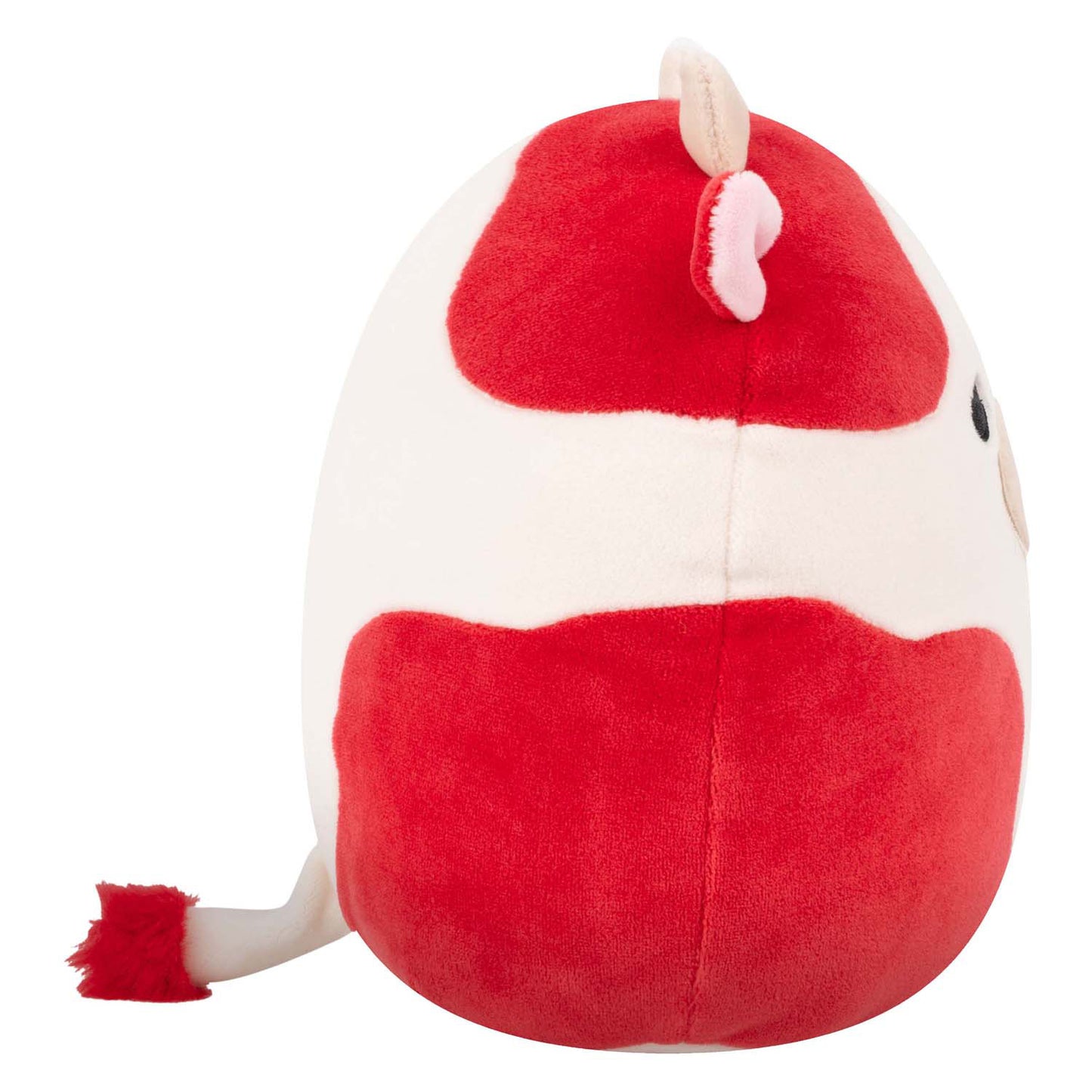 Peluche Jazwares Squishmallows - Claudio la Mucca Fungo Rossa - 19 cm
