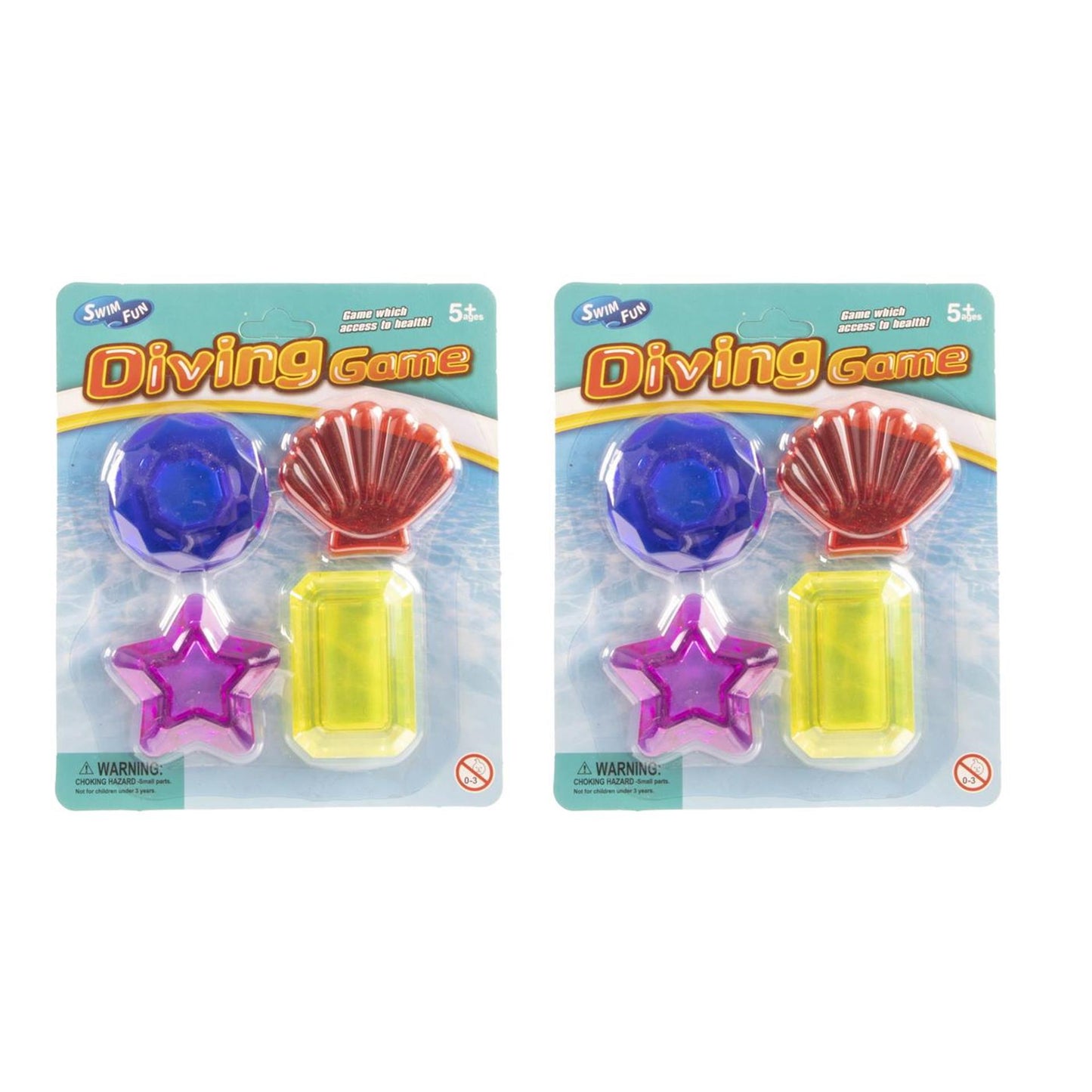 Jono Toys conchiglie subacquee, 4 pz.