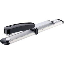 Nietmachine met lange arm novus b17h grijs zwart
