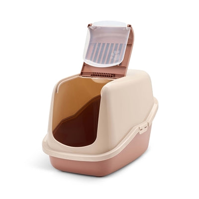 Savic Kattenbak Nestor Champagne Terracotta rosa