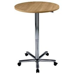 Base da tavolo Bach Hammerer 70 75 x 72-114 cm gamba da tavolo in faggio cromato