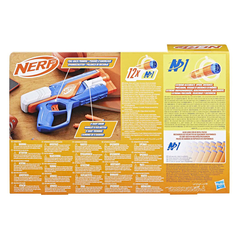 Blaster di agilità Nerf serie N + 12 dardi