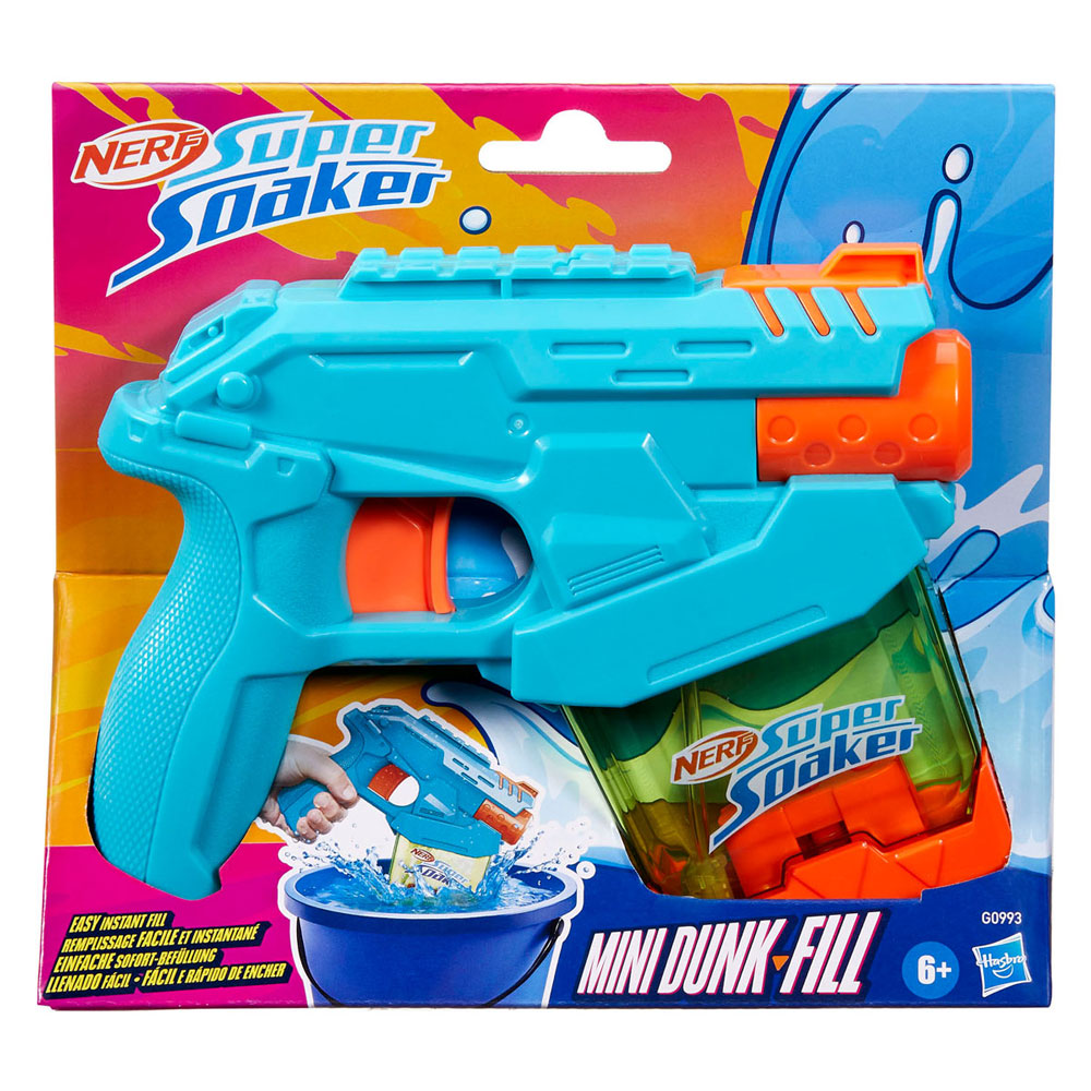 Nerf supersoaker mini schiacciata