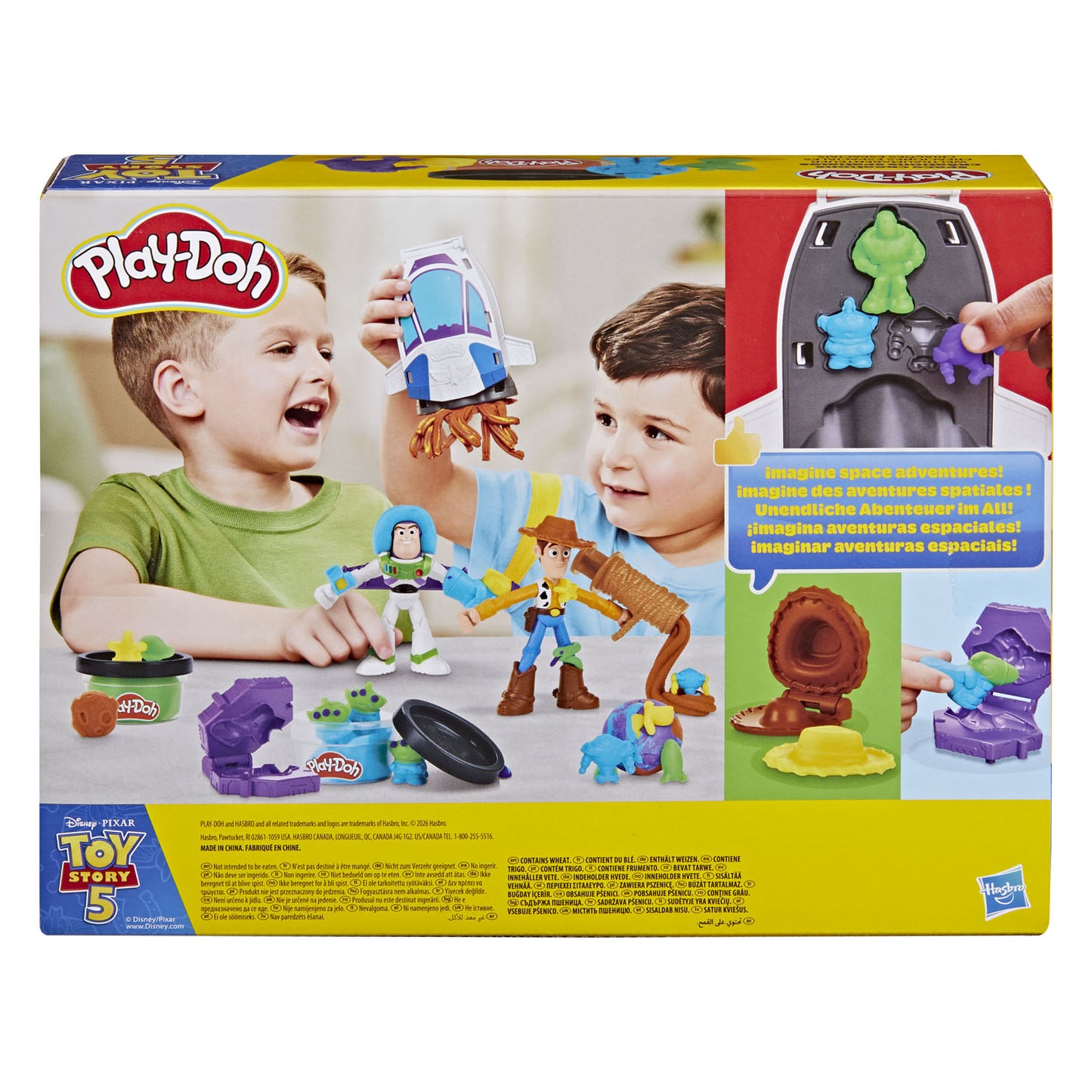 Play-doh toy story 5 set de arcilla - 5 vasijas de barro