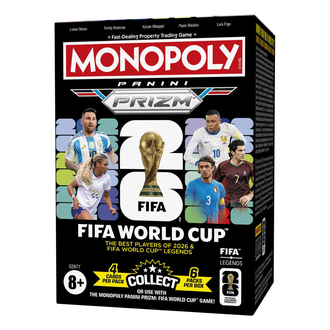 Monopoly panini prizm boosterbox fifa world cup - ruilkaarten
