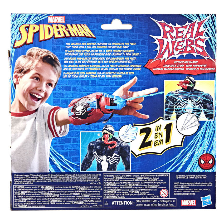 Marvel Spiderman Real Webs Ultimate Webblaster