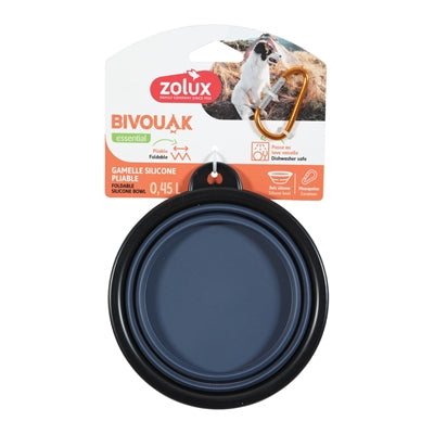 Zolux BVK Freek Ban Blue silicone pieghevole