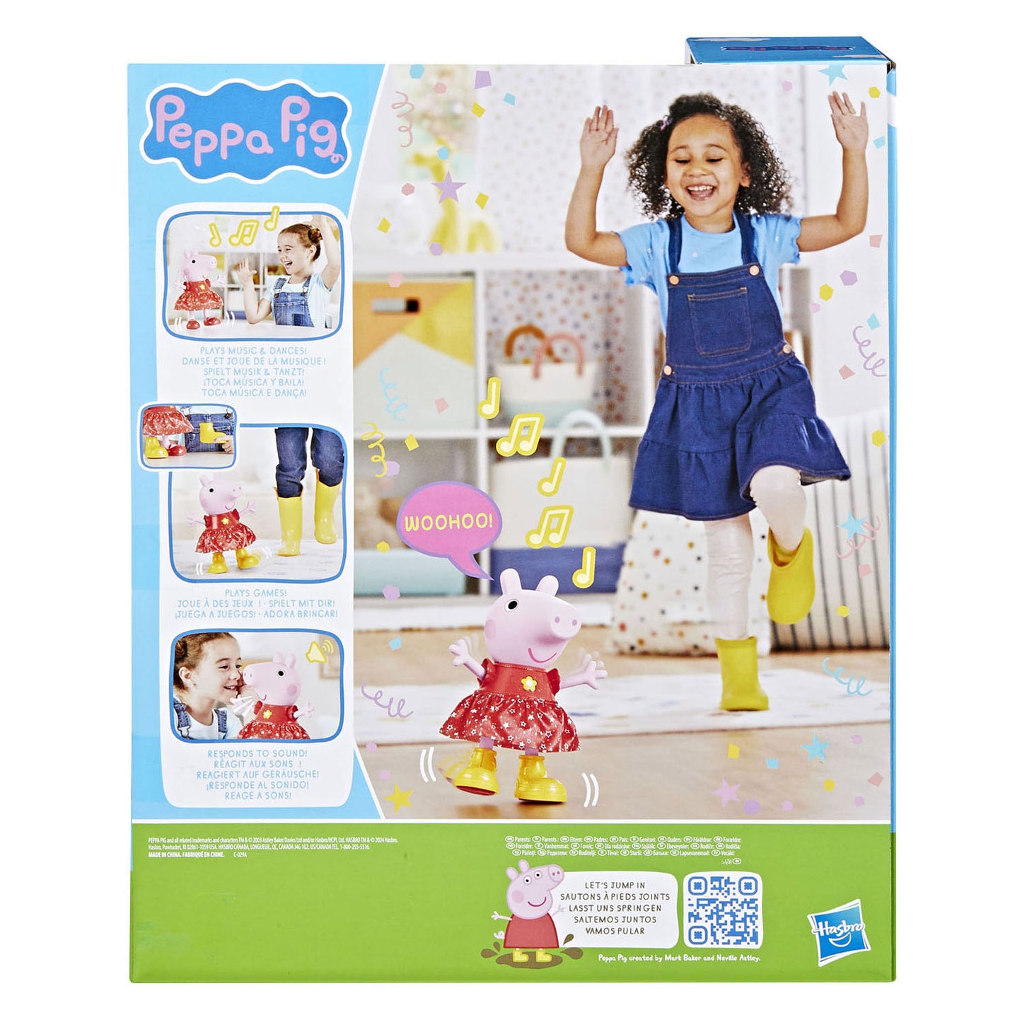Peppa Pig Figura interactiva de 30 cm