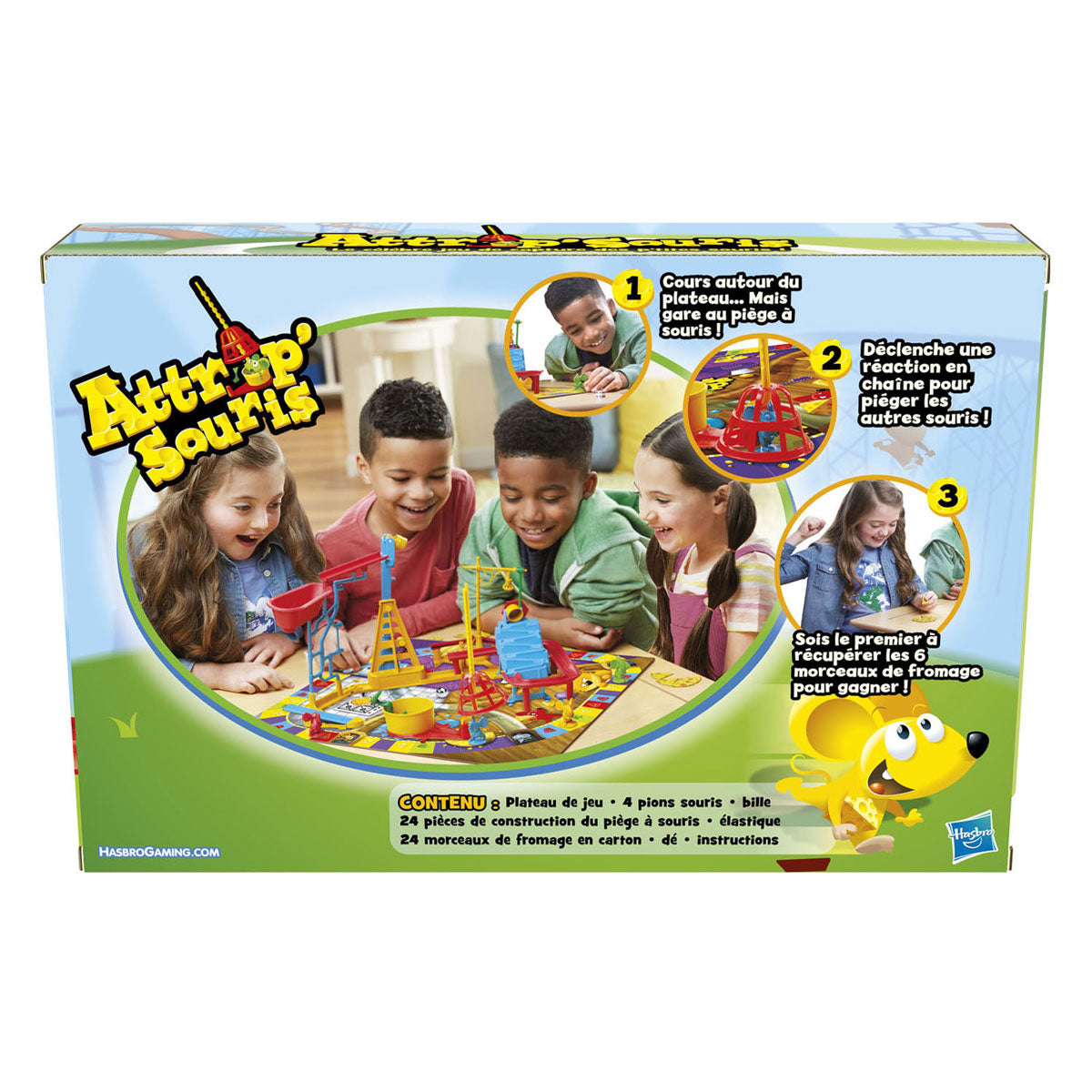 2601 juego de mesa hasbro attrap'souris (fr)