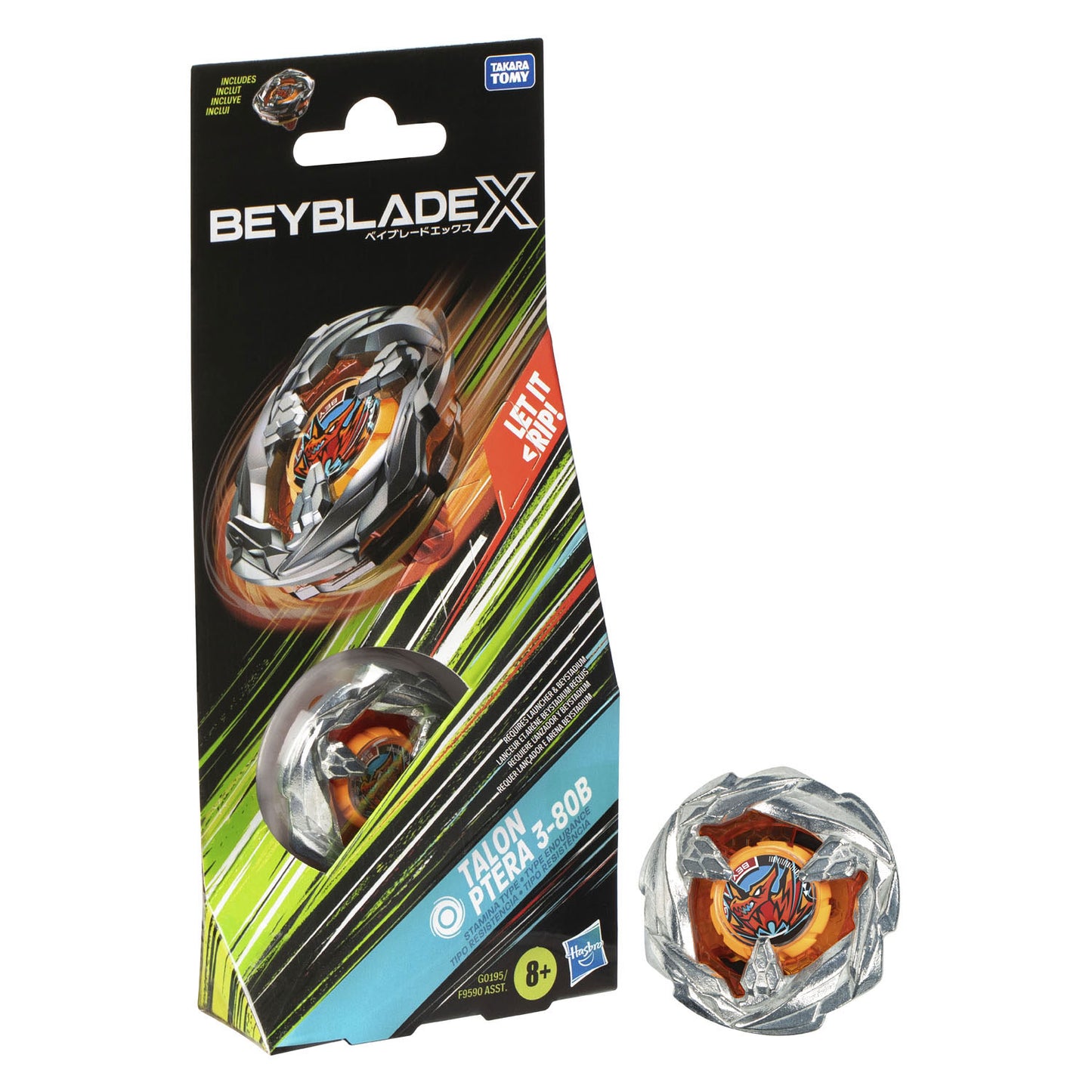 Hasbro Beyblade x booster top da gioco singolo