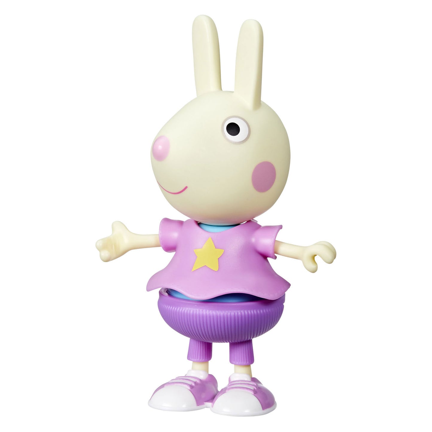 Hasbro peppa pig-speelgoed kelly konijn-aankleedfiguur van 15 cm, met 6 modeaccessoires, peuterspeelgoed, 3+
