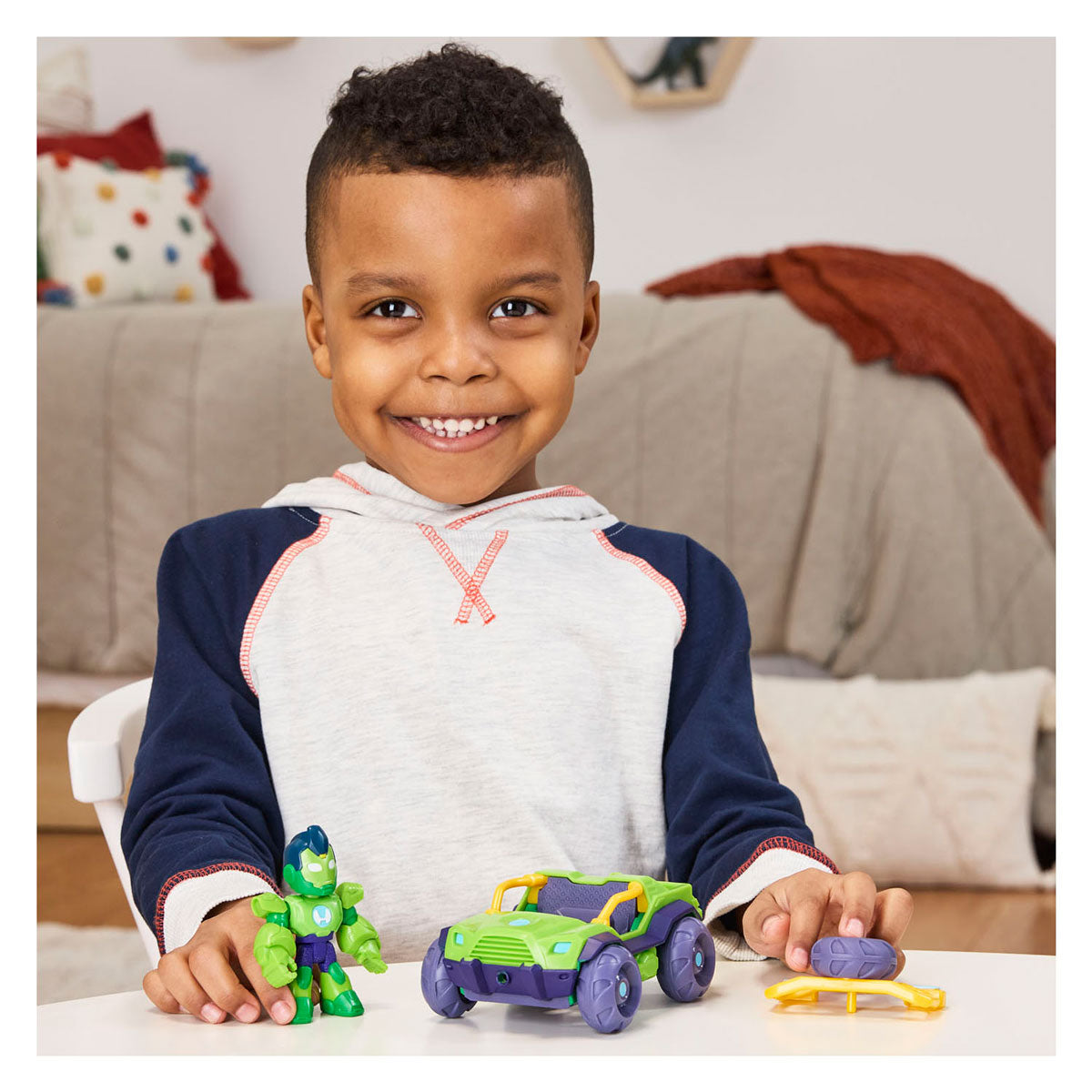 Hasbro Marvel Iron Man e i suoi fantastici amici Iron Hulk personaggio da gioco