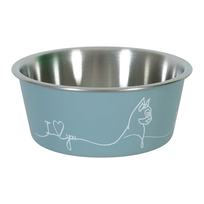 Zolux Love Food Bowl Cat Blue
