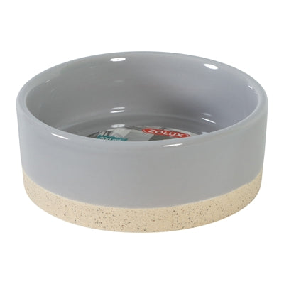 Zolux Olaria Food Bowl ceramica grigio