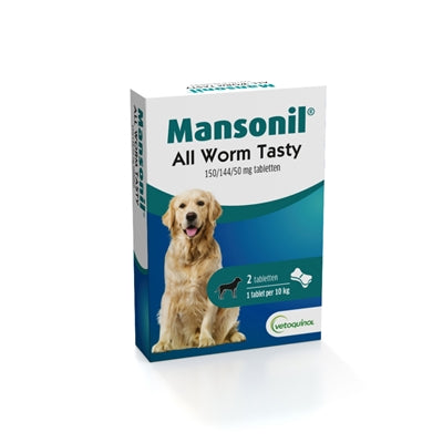 Cane Mansonil Tutte le compresse gustose