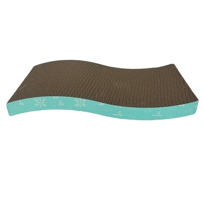 Easypets Cat Scratcher Wave Turquesa