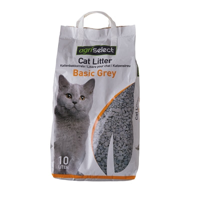 Lettiera per gatti Agriselect Basic grigia