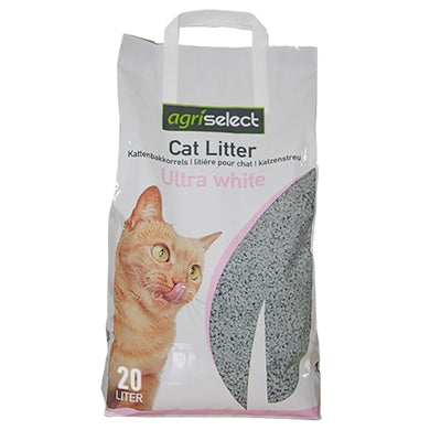 Lettiera per gatti ultra bianca Agriselect