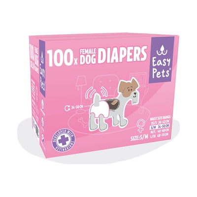 Pannolini per cani Easypets cagna