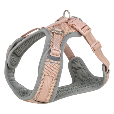 Trixie Dog Harness Premium Flexmesh Wide Breast Blush rosa