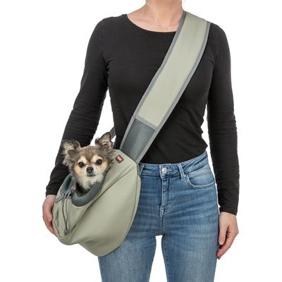 Trixie Dog Borse Belly Carrier Green