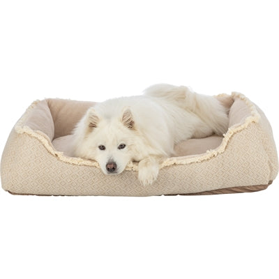 Trixie Dog Basket Boho rettangolare beige