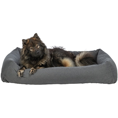 Trixie cama para perros caliente gris oscuro