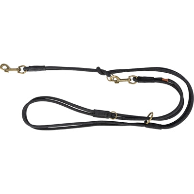 Trixie Dog Leash Pure Regolabile in pelle cucitura rotonda regolabile