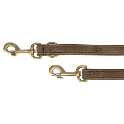 Trixie Dog Leash Pure Regolable Leather Brown
