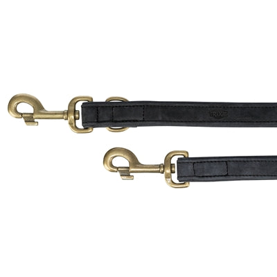 Trixie Dog Leash Pure Pure Regolable Leather Black