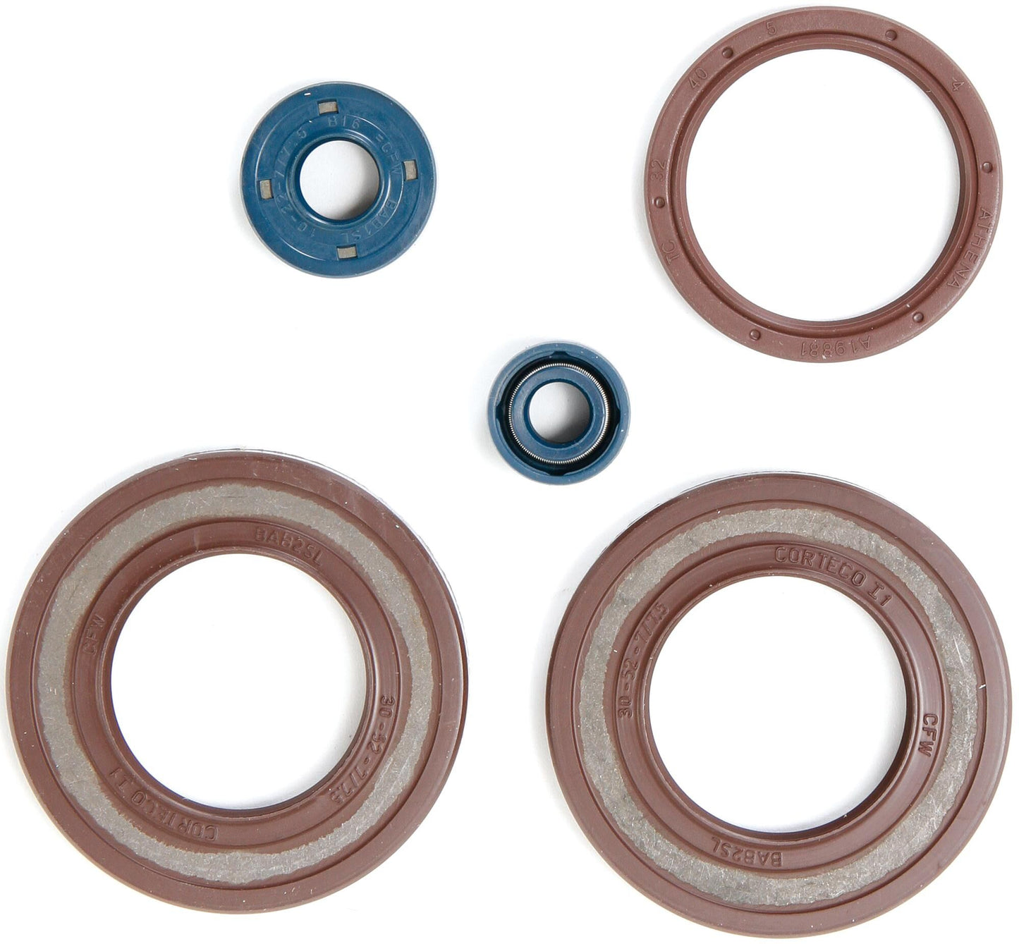 Set guarnizioni motore Athena scudo motore per tc 350 400 510 570 610