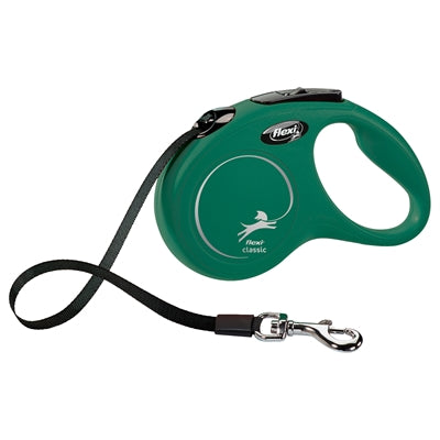 Cinta flexi retractil linea clasica verde oliva