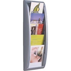 Portadepliant da parete paperflow 4063-35 grigio